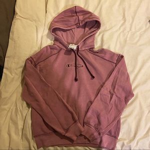 NWT Champion x urban outfitter purple hoodie size xs
